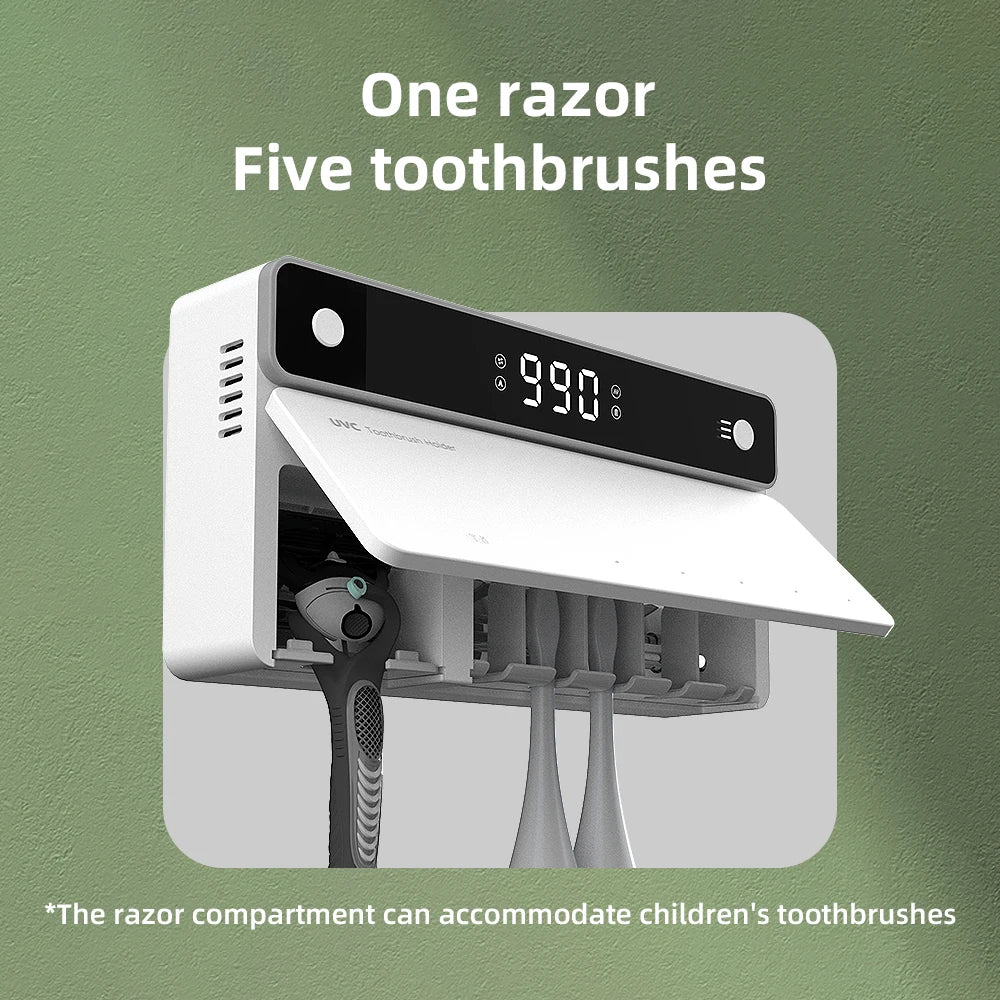 ProGuard UV Toothbrush & Razor Sterilizer with LED Display